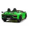 LEAN CARS Lamborghini Aventador SX2028 Elektro-Kinderauto für Kinder, Grün