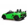 LEAN CARS Lamborghini Aventador SX2028 Elektro-Kinderauto für Kinder, Grün