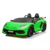 LEAN CARS Lamborghini Aventador SX2028 Elektro-Kinderauto für Kinder, Grün