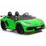 LEAN CARS Lamborghini Aventador SX2028 Elektro-Kinderauto für Kinder, Grün