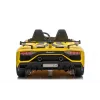 LEAN CARS Lamborghini Aventador SX2028 Elektrisches Kinderauto, Gelb