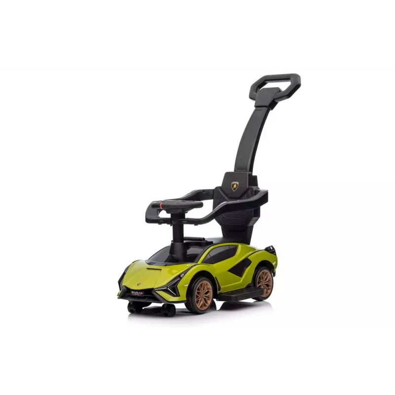 LEAN CARS Lamborghini QLS-996T Ride-On mit Schiebegriff, Grün