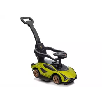 LEAN CARS Lamborghini QLS-996T Ride-On mit Schiebegriff, Grün