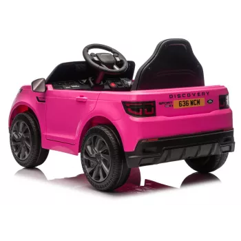 LEAN CARS Land Rover Discovery DLS-K06 Pink Batteriebetriebenes Kinderfahrzeug