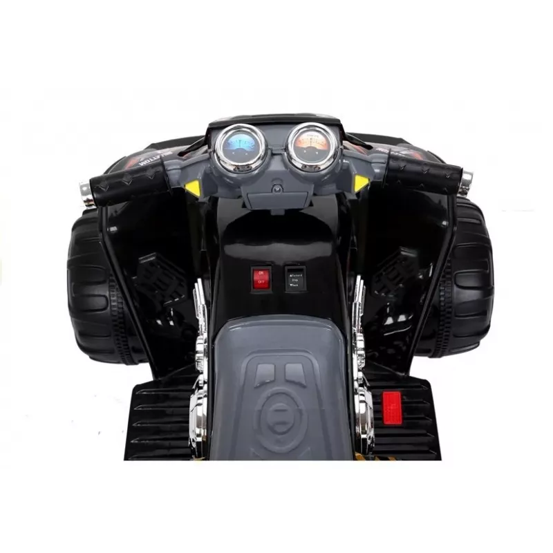 LEAN CARS Medium Quad Black - Elektrisches Kinderfahrzeug