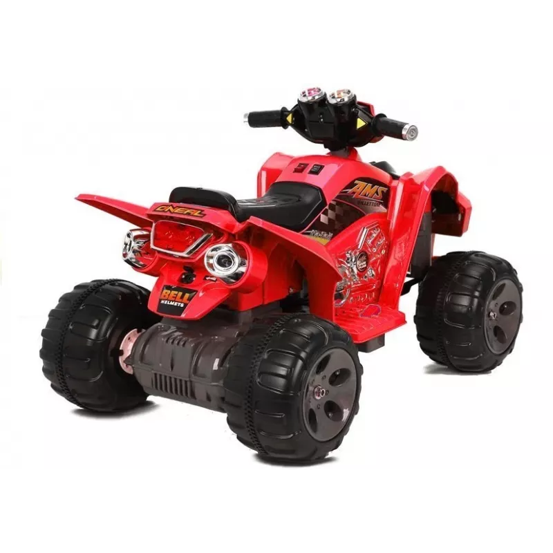 LEAN CARS Medium Quad Red - Elektro-Kinderquad