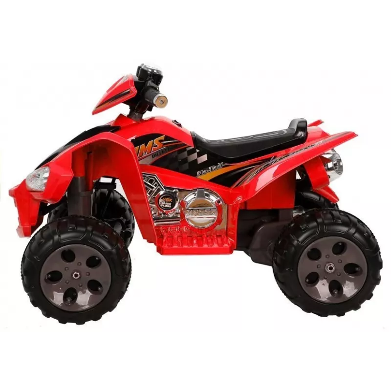 LEAN CARS Medium Quad Red - Elektro-Kinderquad
