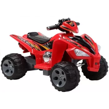 LEAN CARS Medium Quad Red - Elektro-Kinderquad