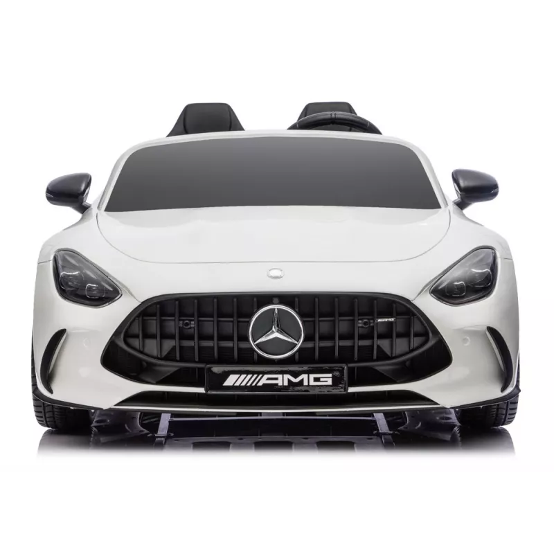 LEAN CARS Mercedes-AMG GT63 24V Weiß Batteriebetriebenes Aufsitzfahrzeug