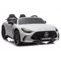 LEAN CARS Mercedes-AMG GT63 24V Weiß Batteriebetriebenes Aufsitzfahrzeug