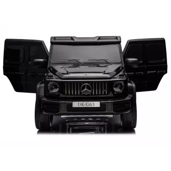 LEAN CARS Mercedes G63 XXL MP4 24V 4x4 Black Ride-On Car mit Fernbedienung