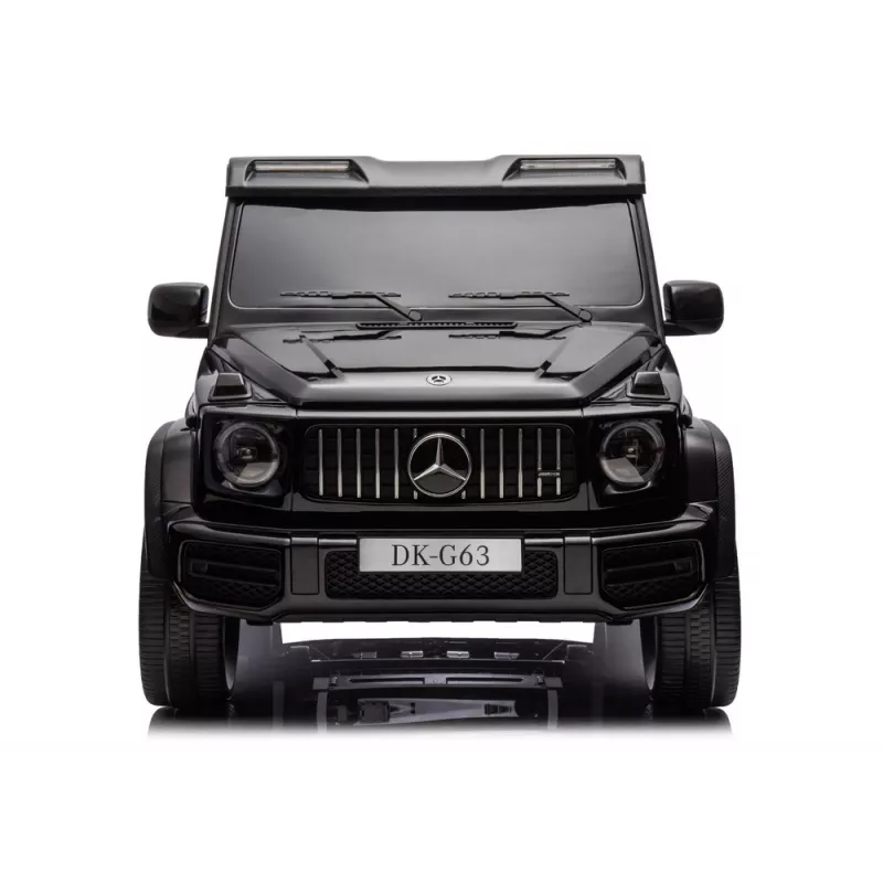 LEAN CARS Mercedes G63 XXL MP4 24V 4x4 Black Ride-On Car mit Fernbedienung