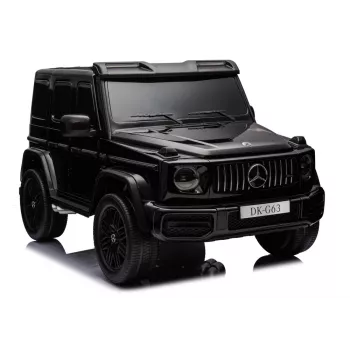 LEAN CARS Mercedes G63 XXL MP4 24V 4x4 Black Ride-On Car mit Fernbedienung
