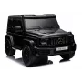 LEAN CARS Mercedes G63 XXL MP4 24V 4x4 Black Ride-On Car mit Fernbedienung