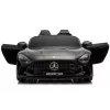 LEAN CARS Mercedes GT63 AMG DK-GT63 24V LCD Battery-Operated Car with Silent Engine Black