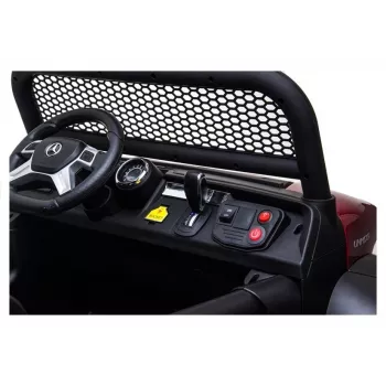LEAN CARS Mercedes Unimog 12V Elektro-Kinderauto Grün