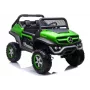 LEAN CARS Mercedes Unimog 12V Elektro-Kinderauto Grün