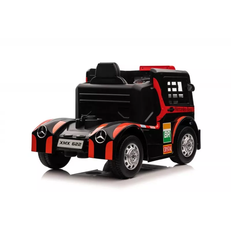 LEAN CARS Mercedes XMX622 Red Ride-On Truck mit LED-Leuchten