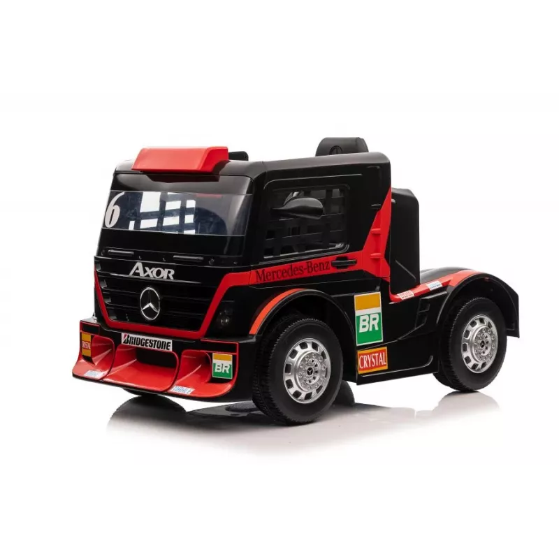 LEAN CARS Mercedes XMX622 Red Ride-On Truck mit LED-Leuchten