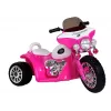 LEAN CARS Pink Electric Ride On Motorcycle JT568 for Kids with LED Lights