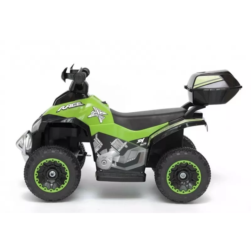 LEAN CARS Q Quad Elektro-Quad GTS1188-A Grün LED-Lichter Musik Aufbewahrungsbox