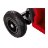 LEAN CARS Quad BDM0906 Elektro-Kinderfahrzeug mit Luftreifen, LED-Leuchten, MP3 - Rot