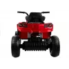 LEAN CARS Quad BDM0906 Elektro-Kinderfahrzeug mit Luftreifen, LED-Leuchten, MP3 - Rot