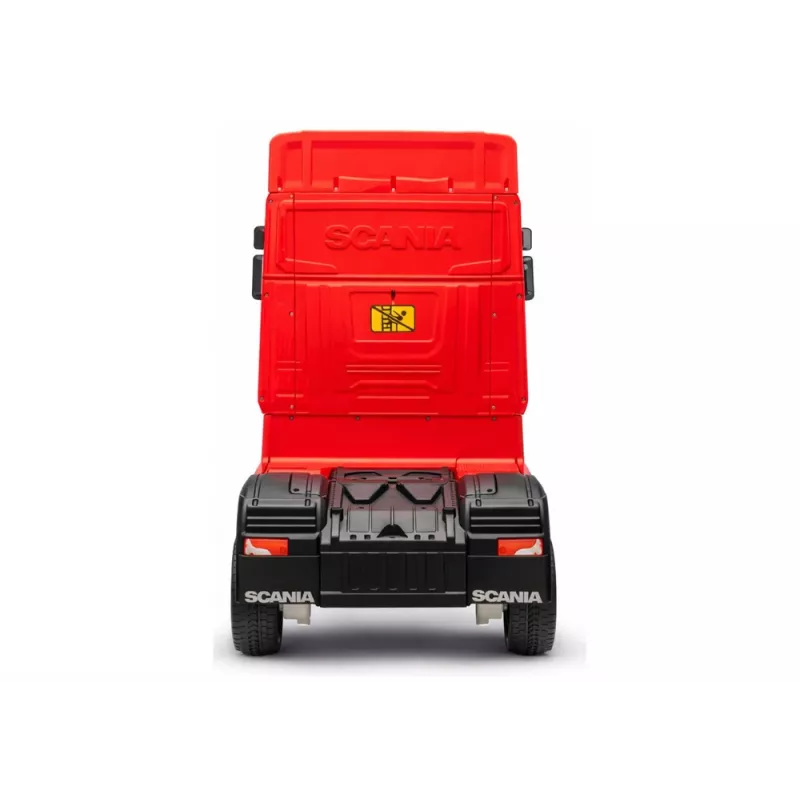 LEAN CARS Scania 500R HL698 12V Elektro-Kinderauto 4x4 Rot lackiert mit Fernbedienung