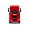 LEAN CARS Scania 500R HL698 12V Elektro-Kinderauto 4x4 Rot lackiert mit Fernbedienung