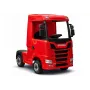 LEAN CARS Scania 500R HL698 12V Elektro-Kinderauto 4x4 Rot lackiert mit Fernbedienung