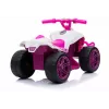 LEAN CARS TR1805 Elektrisches Quad zum Aufsitzen Weiß-Rosa