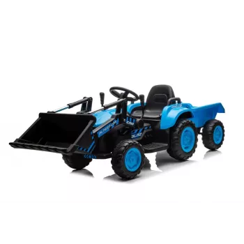 LEAN CARS Traktor mit Schaufel BW-X002A Blau