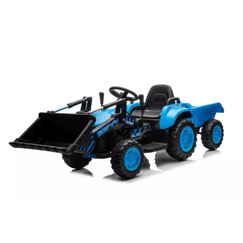 LEAN CARS Traktor mit Schaufel BW-X002A Blau