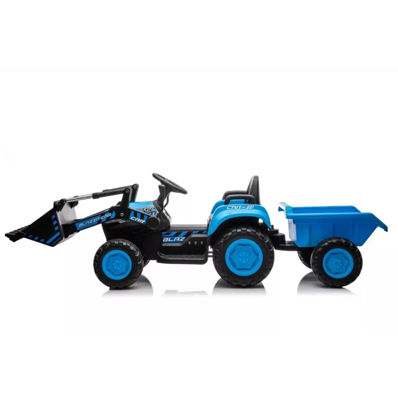 LEAN CARS Traktor mit Schaufel BW-X002A Blau