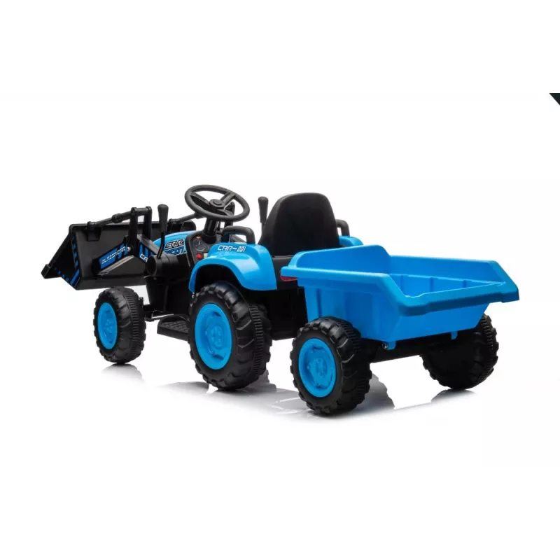 LEAN CARS Traktor mit Schaufel BW-X002A Blau