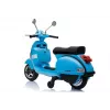 LEAN CARS Vespa Scooter Elektrisches Kinder-Motorrad - Blau
