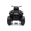LEAN CARS XMX607 Elektrisches Quad für Kinder mit LED-Leuchten und MP3 - Schwarz