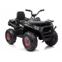 LEAN CARS XMX607 Elektrisches Quad für Kinder mit LED-Leuchten und MP3 - Schwarz