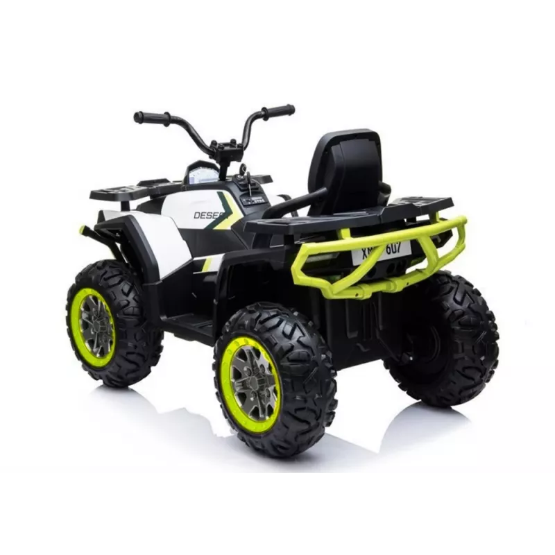 LEAN CARS XMX607 Elektrischer Kinderquad - Weiß