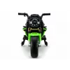 LEAN CARS XW-07 Batteriebetriebenes Motorrad mit beleuchteten LED-Rädern Grün