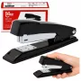 LEAN Classic Office School Hefter Schwarz Heftklammern 50mm 24/6 26/6