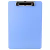 LEAN Klemmbrett Schreiblineal A4 Kunststoff Blau