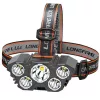 LEAN LED-Stirnlampe 5 Dioden Bewegungssensor 4 Leuchtmodi 1000 Lumen 200m Reichweite