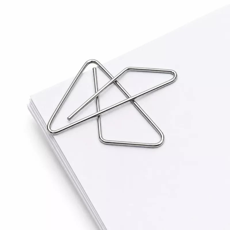 LEAN Metall-Schmetterlingsklemmen für Bürodokumente 32 mm 50 Stück