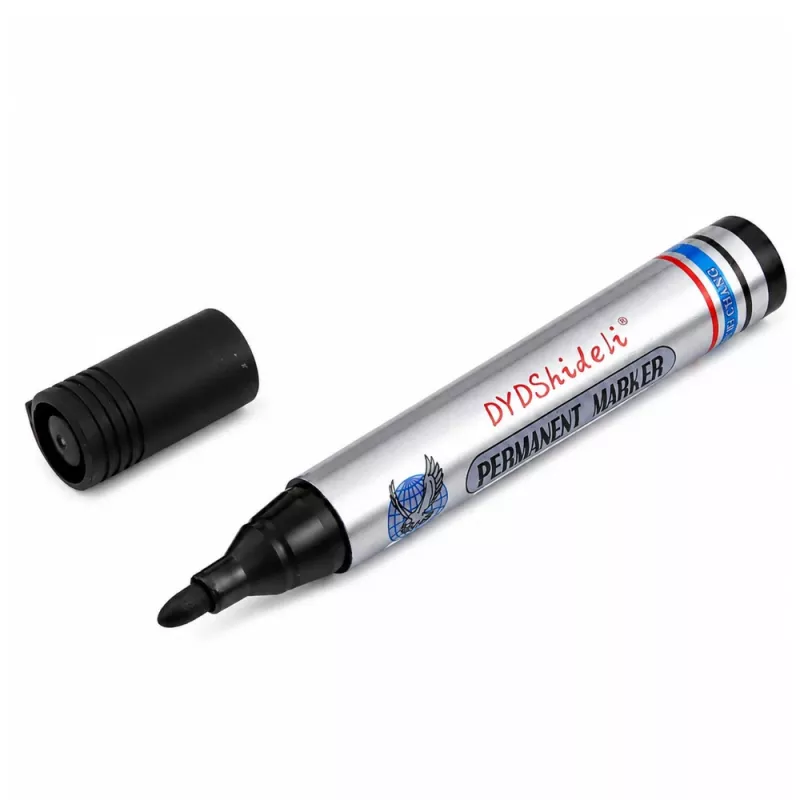 LEAN Permanentmarker wasserfest Spitze schwarz 1 Stück