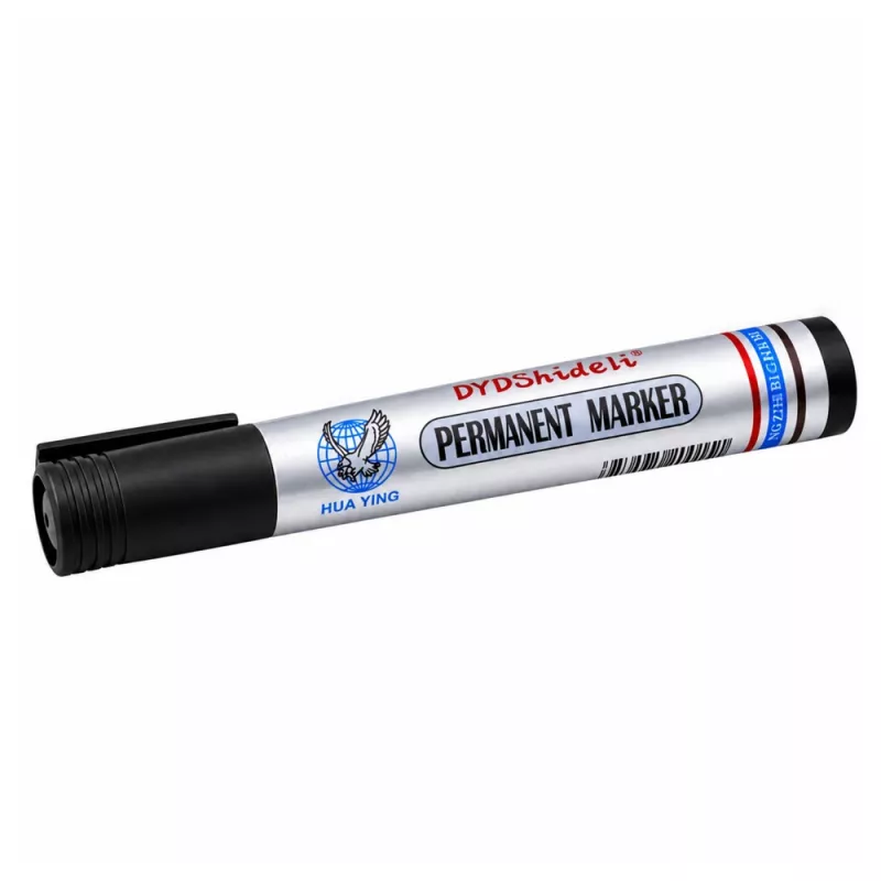 LEAN Permanentmarker wasserfest Spitze schwarz 1 Stück