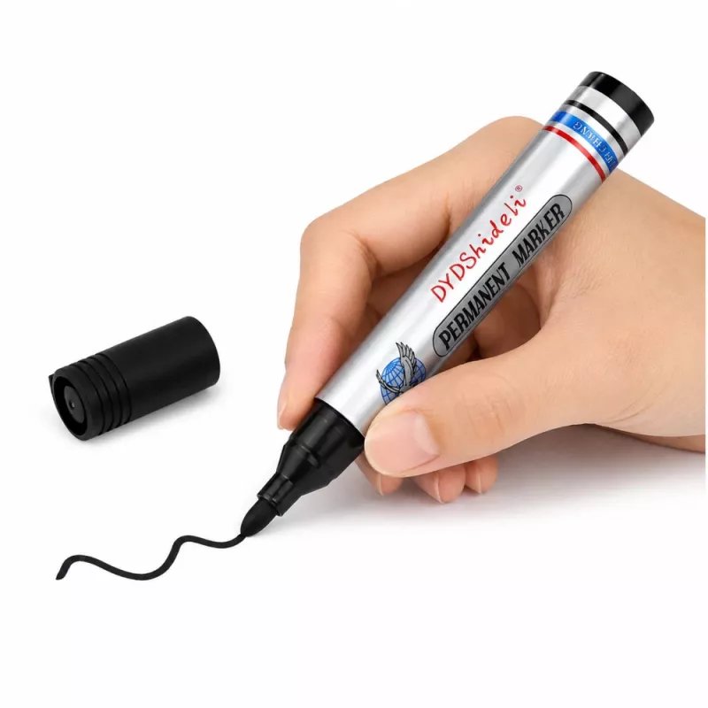 LEAN Permanentmarker wasserfest Spitze schwarz 1 Stück