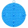 LEAN runde Akupressur-Fußmassagematte mit Noppen, blau, 33 cm