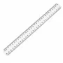 LEAN SCHOOL TAURUS Kunststoff-Lineal 30 cm – Transparent, Bruchfest, Metrisch