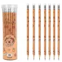LEAN Set mit 30 HB Graphitstiften und Capybara-Radierer in einer Tube